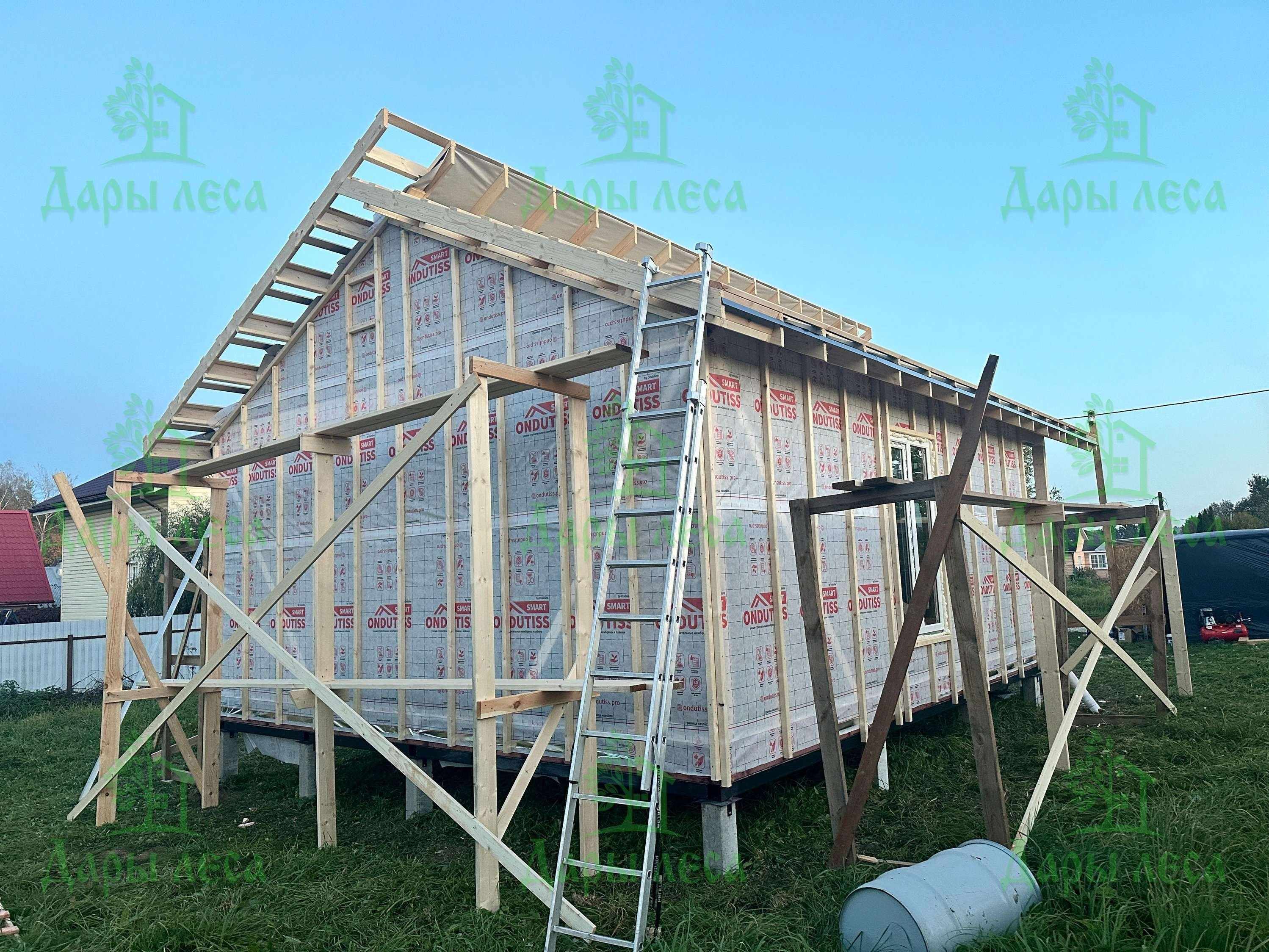 Мечта 6х6,7 в имитации без покраски