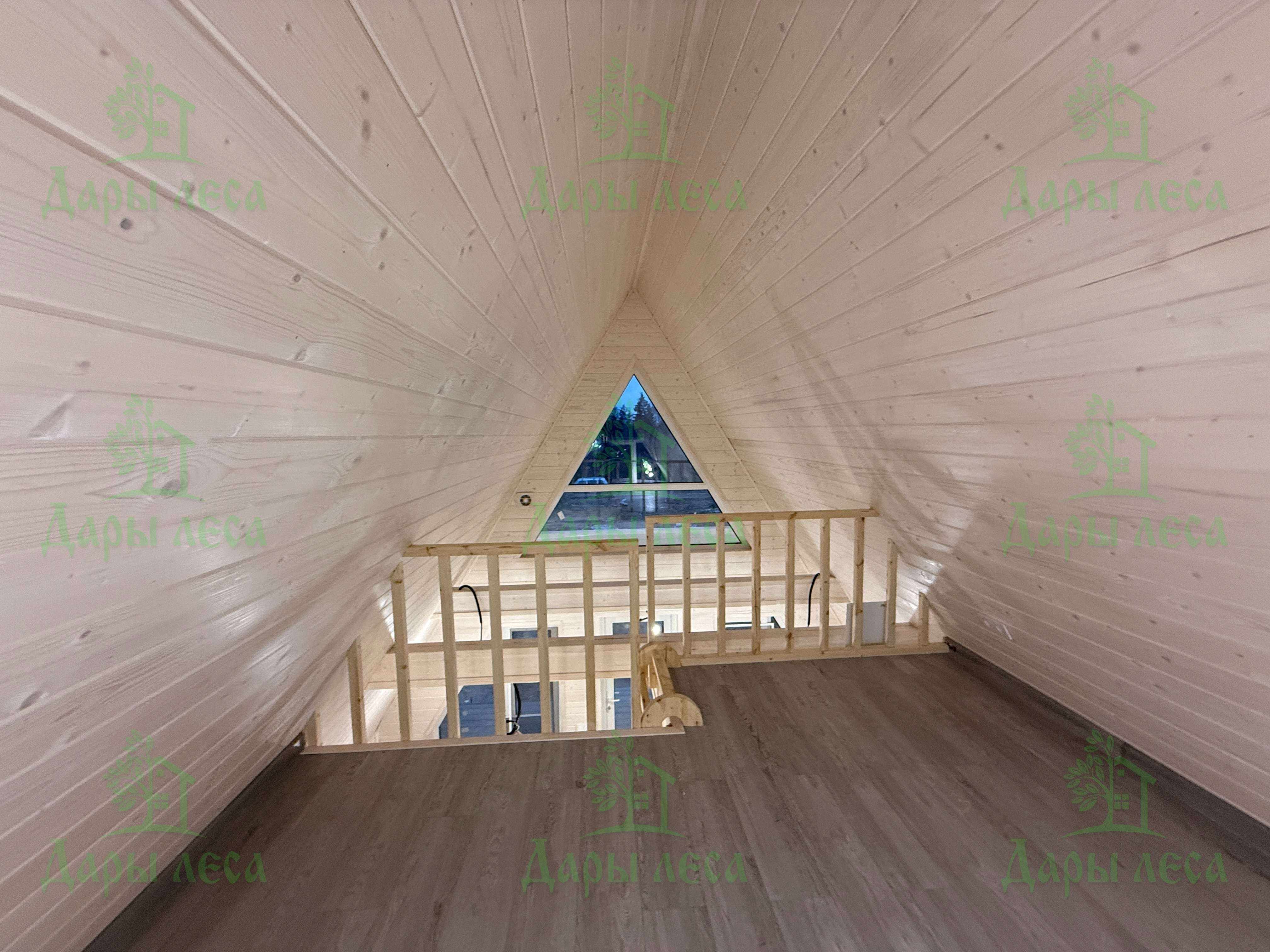 А-фрейм 6х8 под ключ