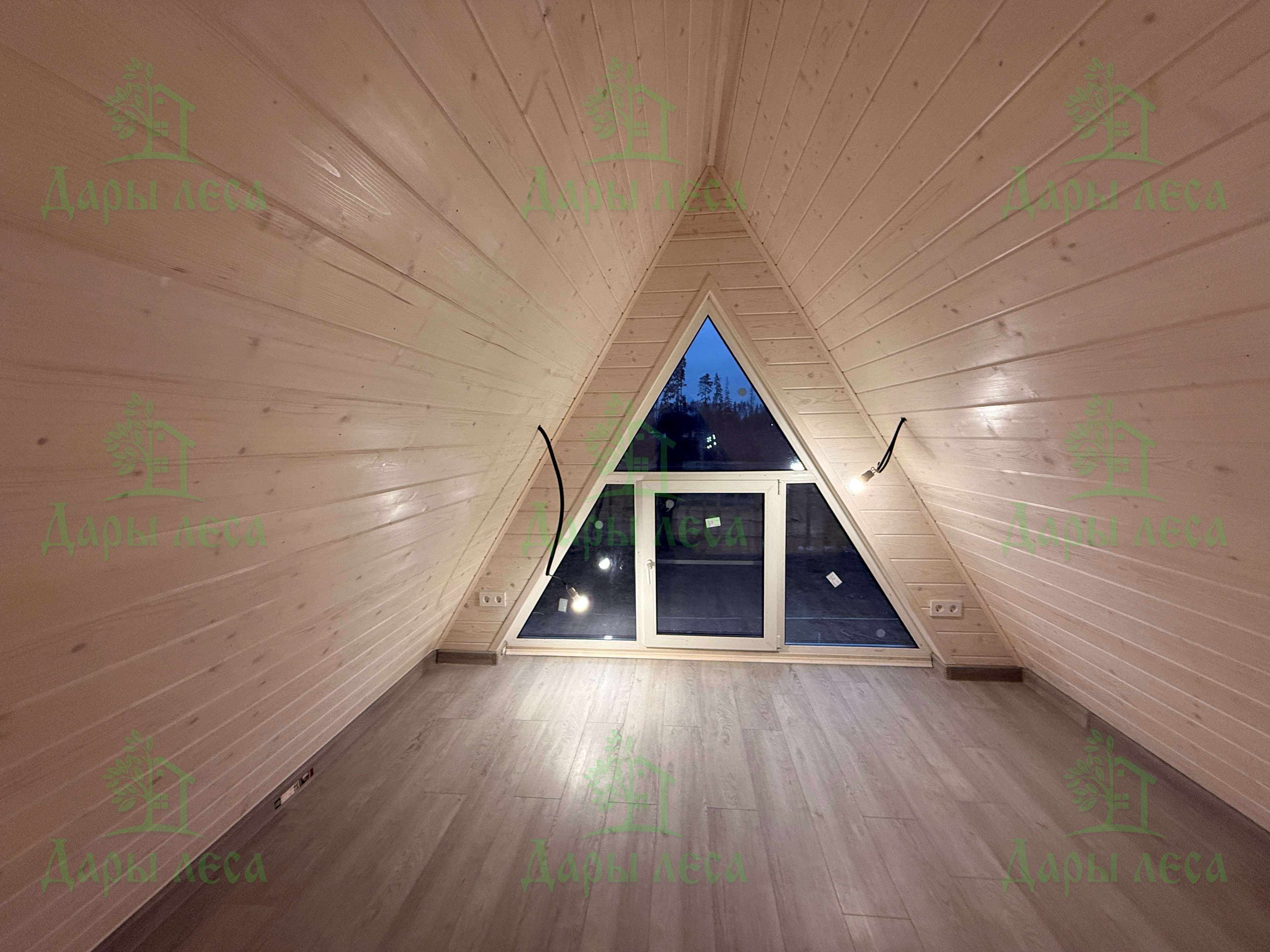 А-фрейм 6х8 под ключ