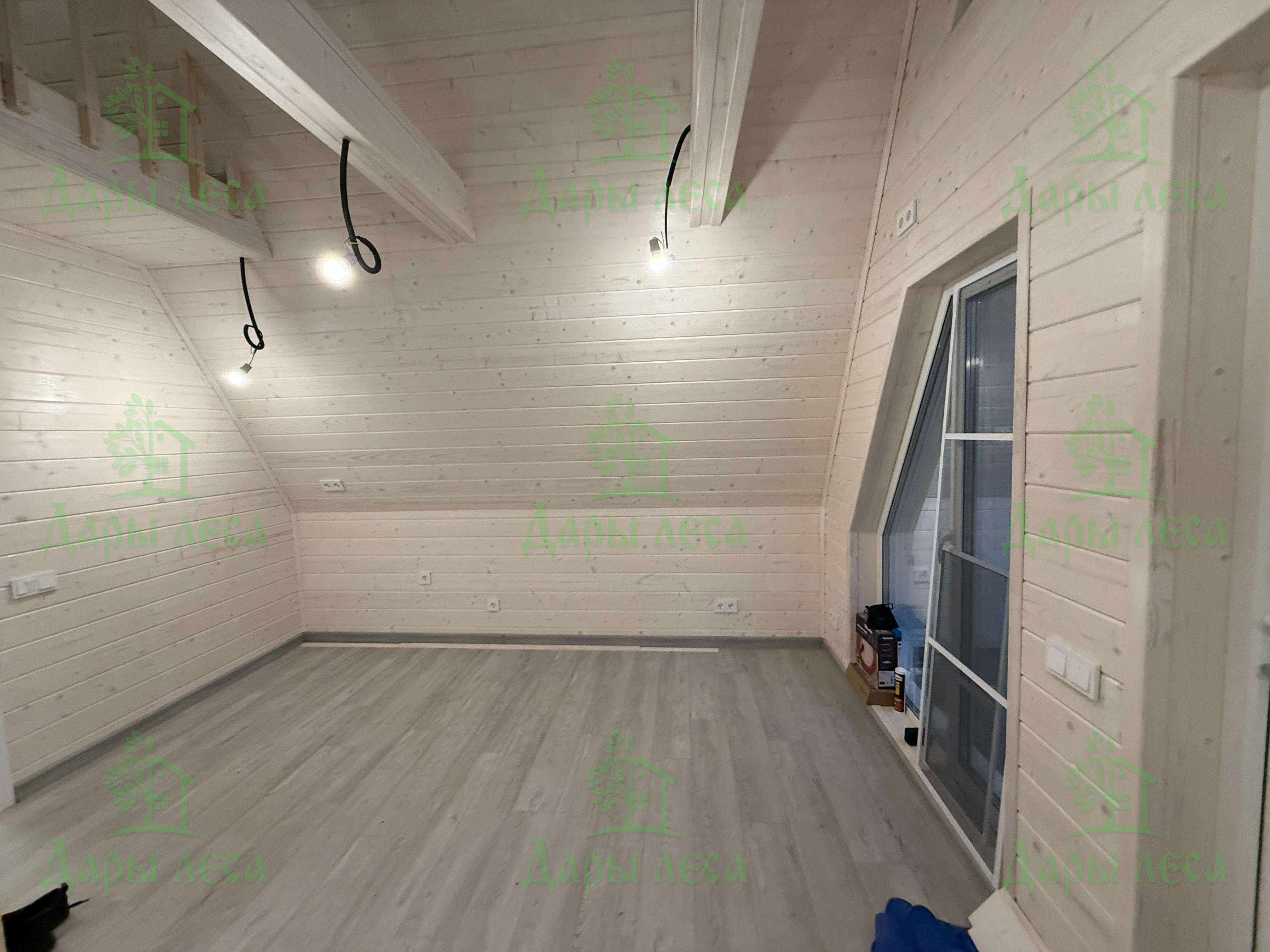 А-фрейм 6х8 под ключ