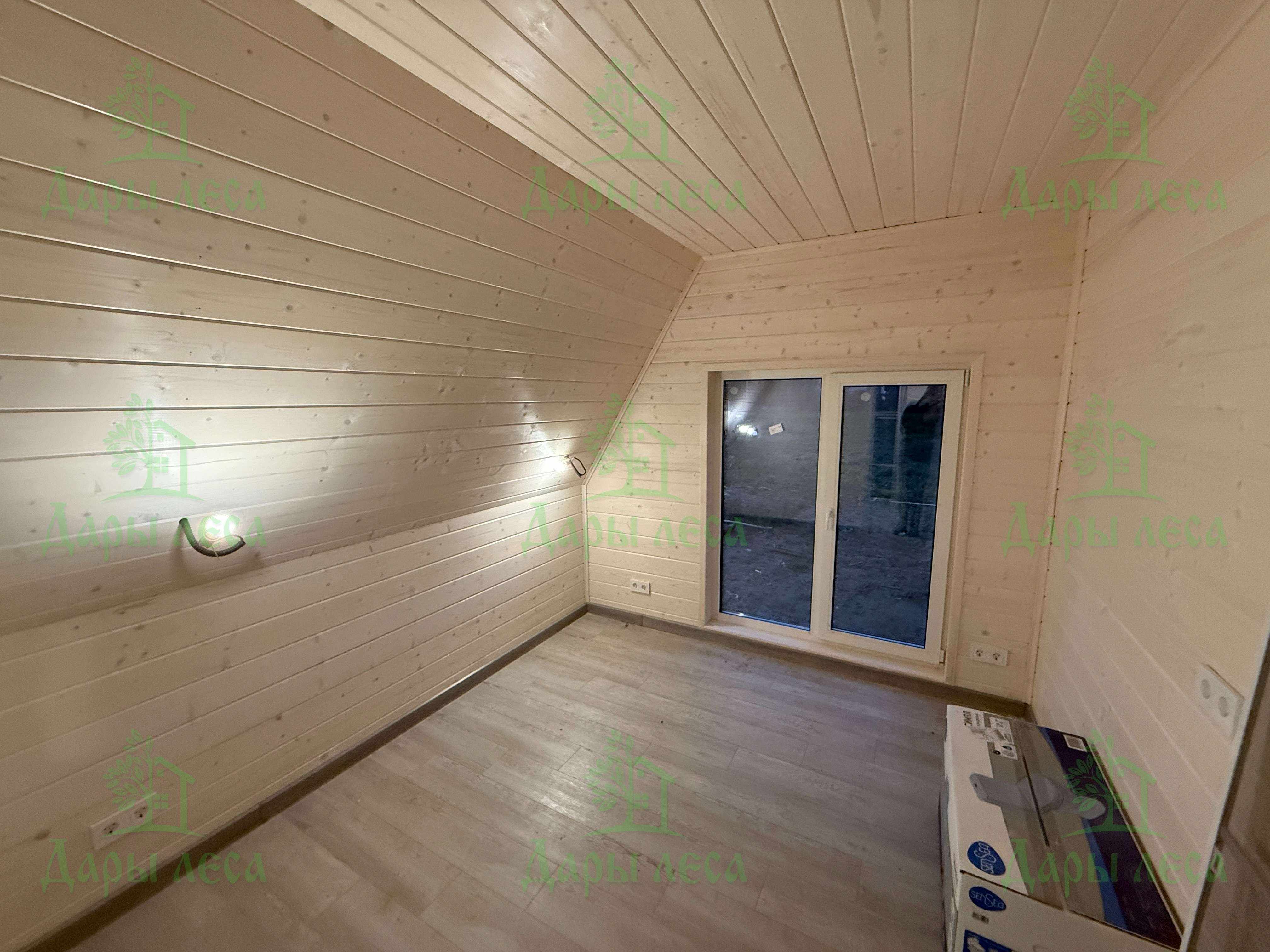 А-фрейм 6х8 под ключ