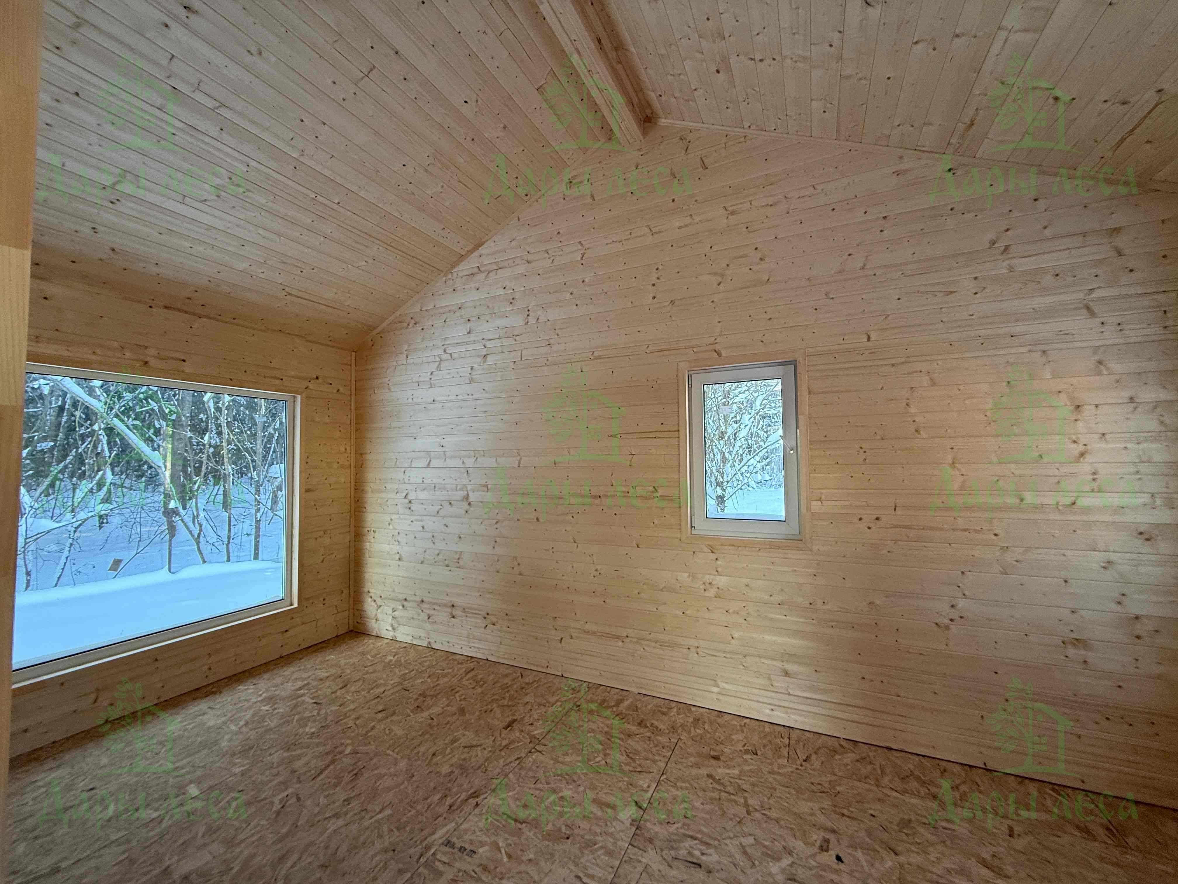 Мечта 6х6,7 в имитации бруса с покраской