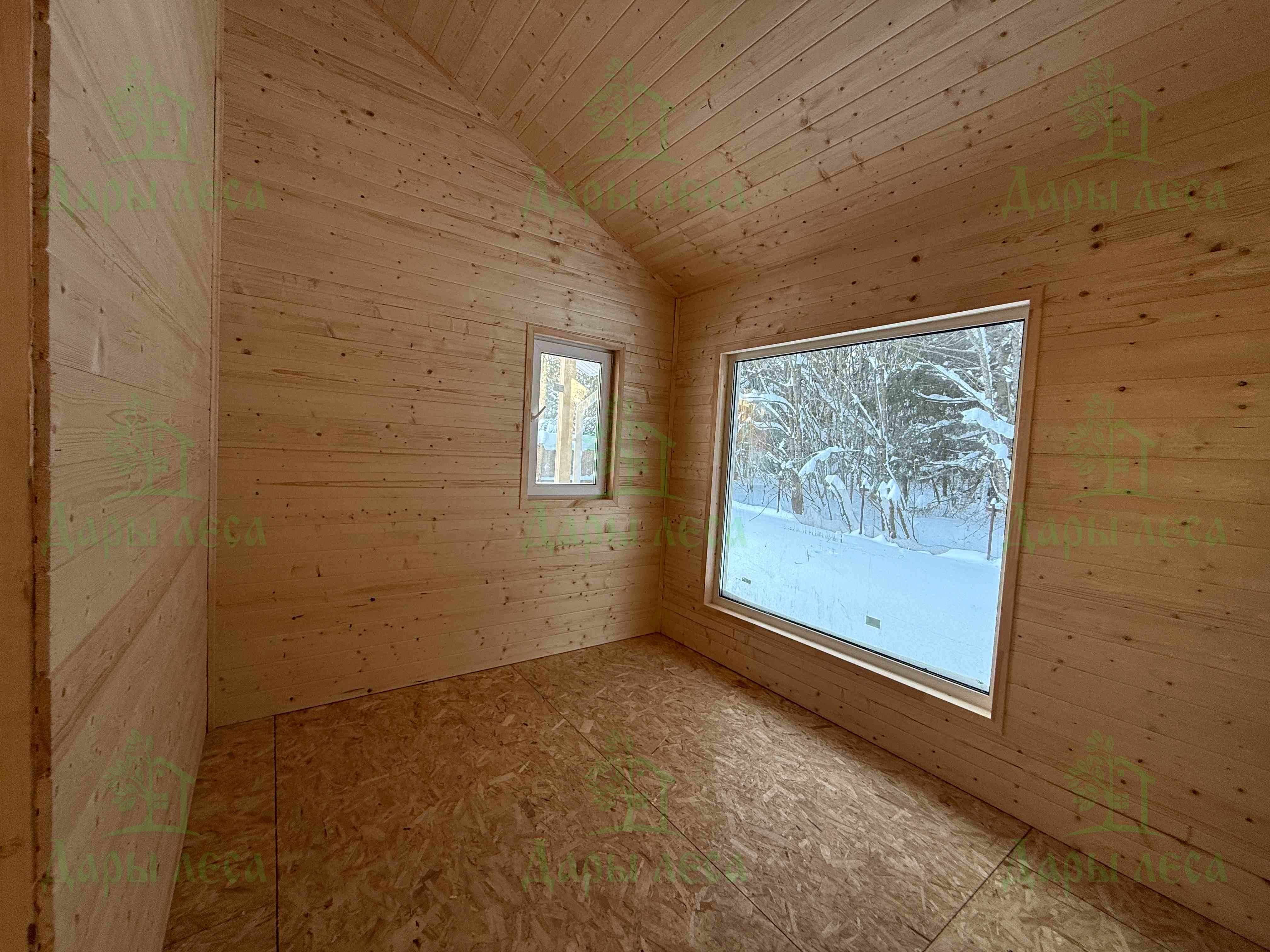 Мечта 6х6,7 в имитации бруса с покраской